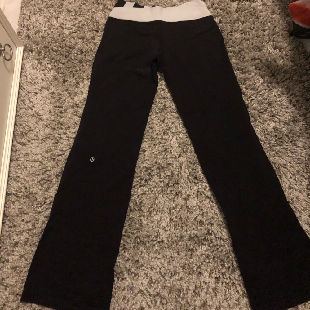 Lulu lemon wide leg yoga pants